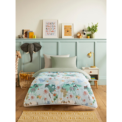 George Night Lark Junior 10.5 Tog Atlas Coverless Duvet Set - Multi