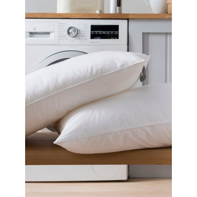 George Fine Bedding Company Spundown Medium Pillow Pair - White