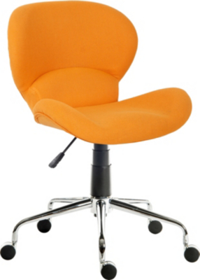 Tavistock Office Chair Orange Home & Garden at ASDA