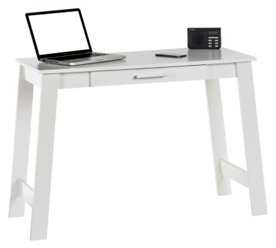 Trestle Desk White Home & Garden at ASDA