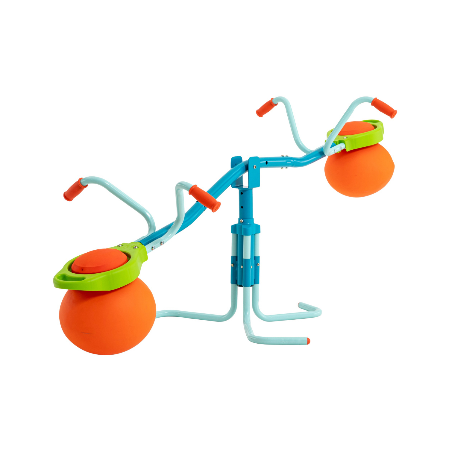 TP Toys Spiro Hop Seesaw Outdoor Bouncing & Spinning 90 x 193 x 89 cm, Blue - Image 4