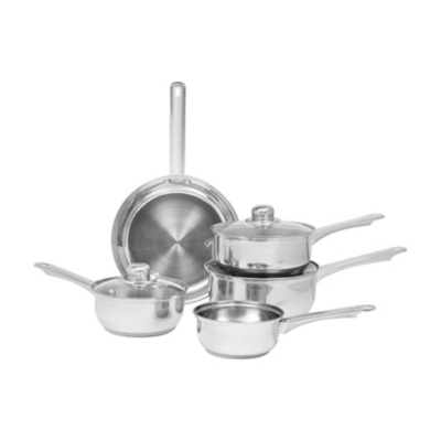 George Haden 5pc Essential Stainless Steel Cookware Set