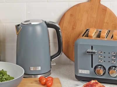Haden Perth Sleek Slate Grey Kettle