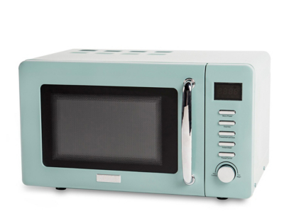 duck egg blue kettle toaster and microwave