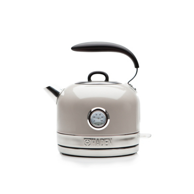 Haden 188830 Jersey Fast Boil 1.5L Cordless Retro Dome Kettle - Putty, Pink