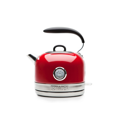 Haden 188854 Jersey 1.5L Electric Retro Dome Kettle - Red, Red