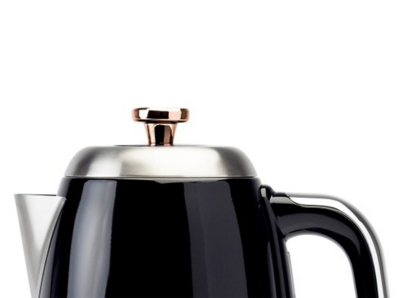 haden salcombe black & copper kettle