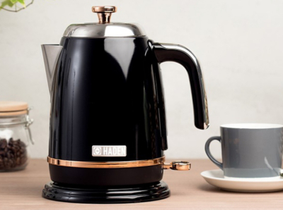 haden salcombe black & copper kettle