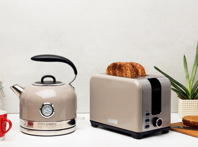 Haden Jersey Putty Toaster Electricals George at ASDA