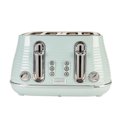 George Haden Devon 4 Slice Toaster - Eucalyptus 204462 - Green
