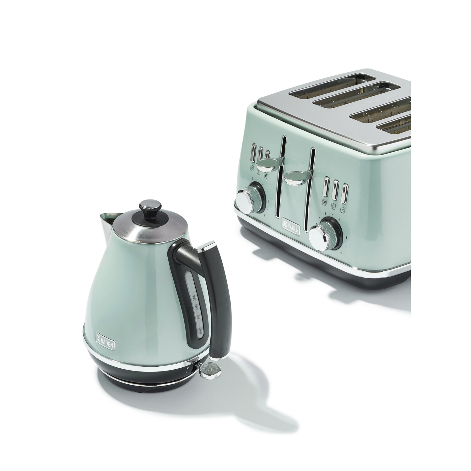 George Sage Green Haden Cotswold Kettle & Toaster Set - Sage
