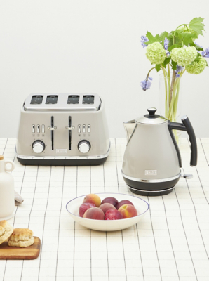 Mini Suv Breville Lustra Storm Grey Kettle And Toaster Jug Kettle