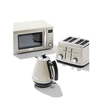 Haden Cotswold Kettle, Toaster & Microwave Set - Taupe | Electricals | George at ASDA