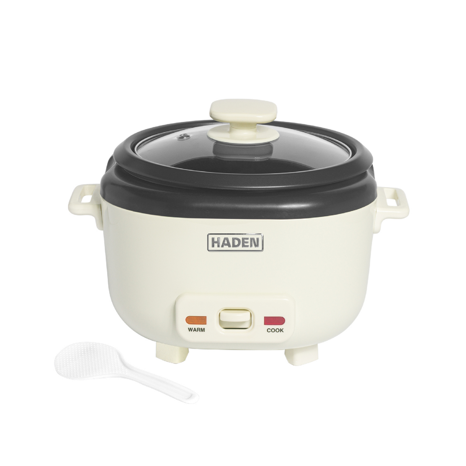 George Black Haden 1L Non Stick Rice Cooker - Sour Cream 215413