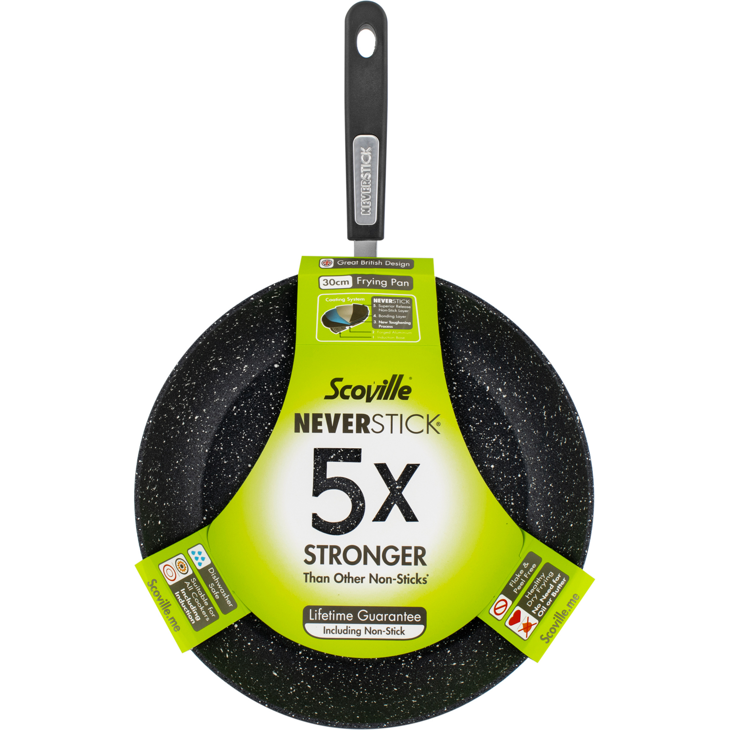 Scoville Neverstick Frying Pan 30Cm