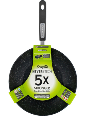 Scoville Neverstick 28cm Open Wok Home at ASDA