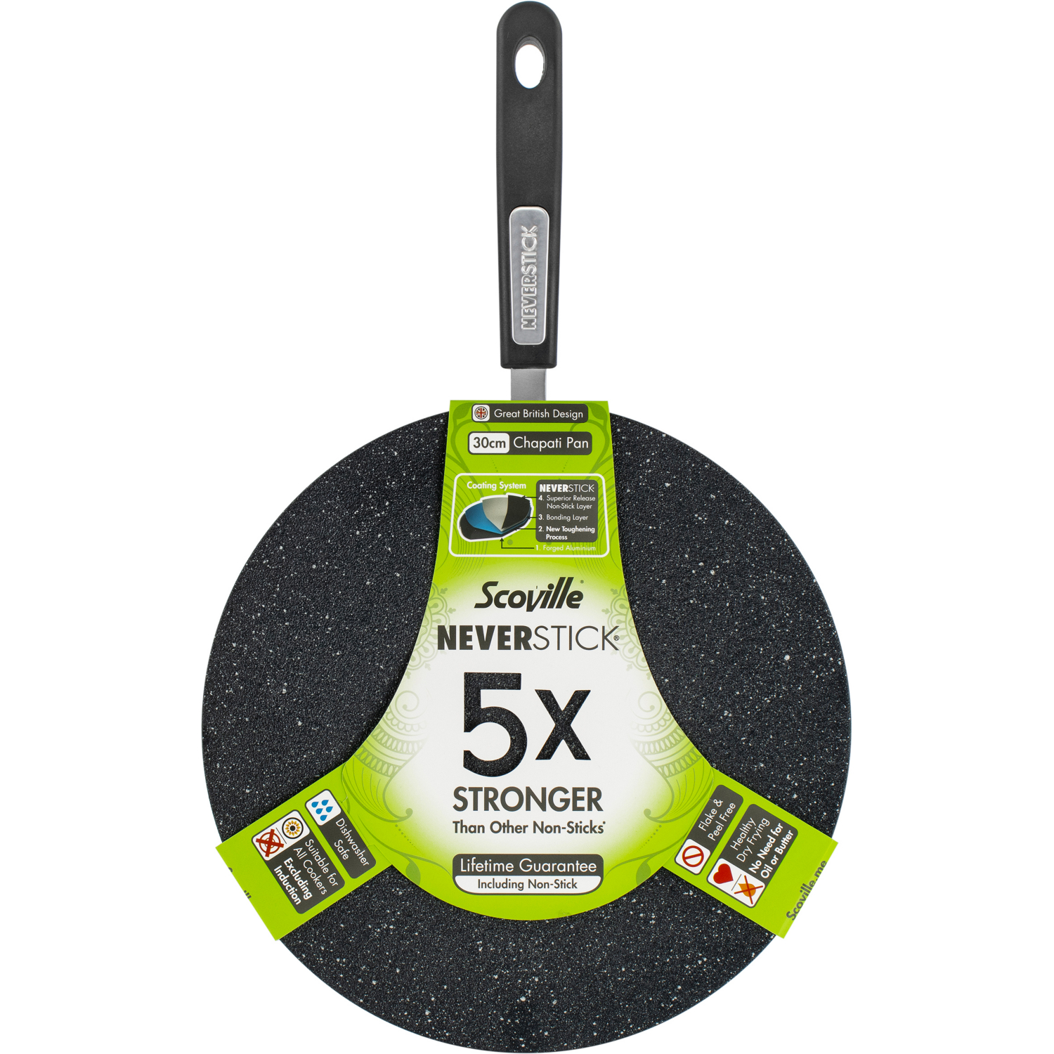Scoville Neverstick 30Cm Chapati Pan