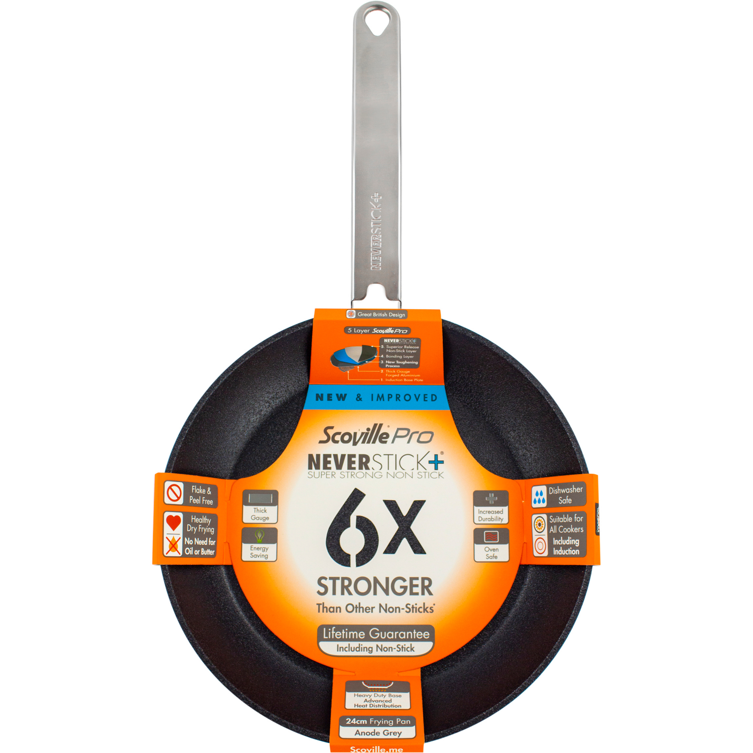 Scoville Pro 24Cm Frying Pan
