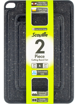 Scoville 2 Piece Cutting Board Set Home at ASDA
