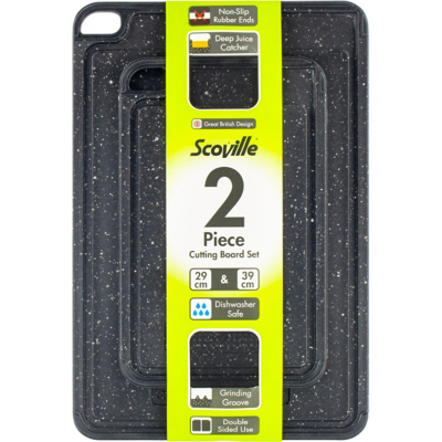 George Scoville 2 Piece Cutting Board Set