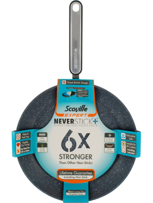 Scoville Expert Neverstick+ 28cm Frying Pan Home at ASDA