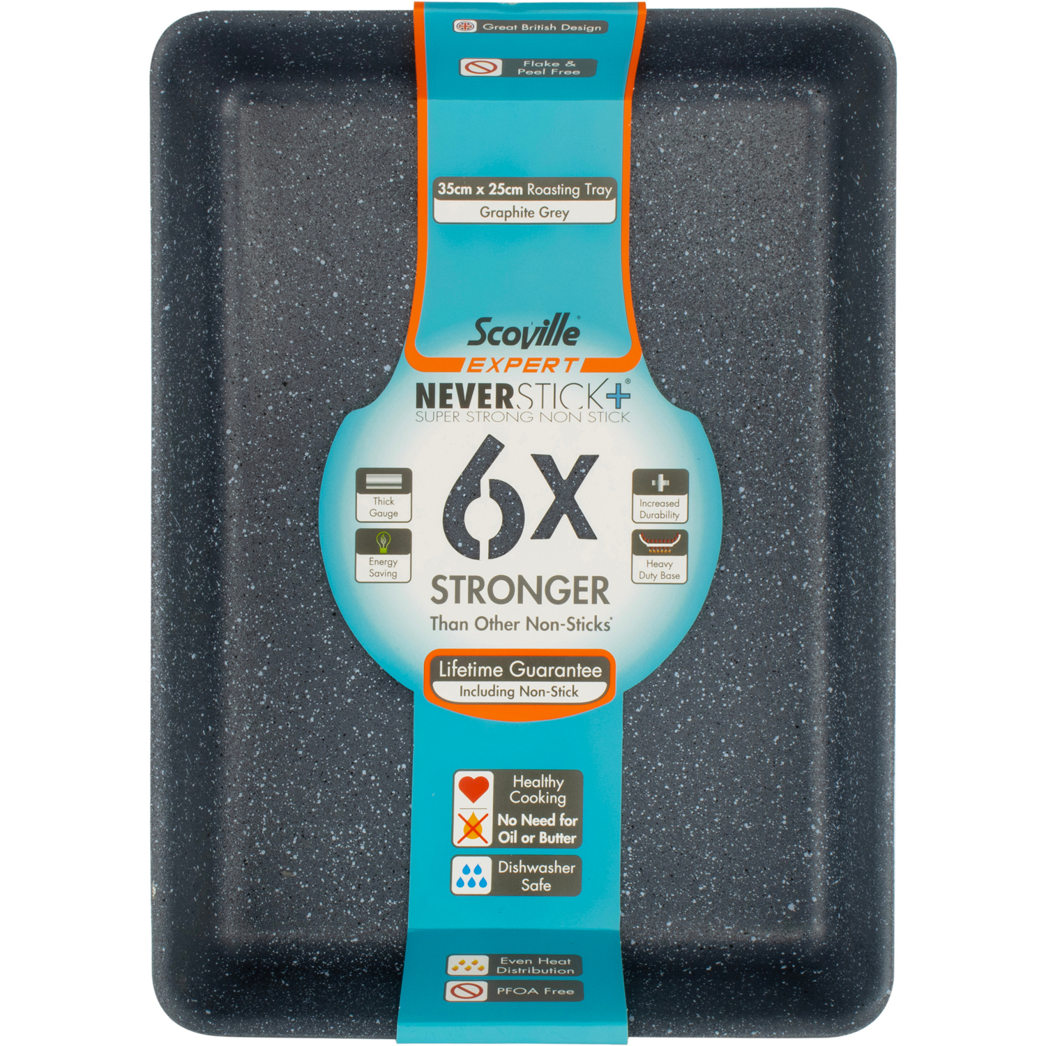 Scoville Golden Expert Neverstick+ 35Cm Roaster