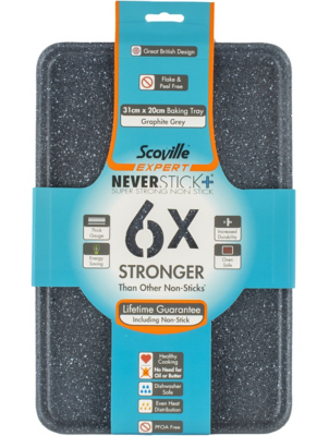 Scoville Expert Neverstick+ 31cm Baking Tray Home at ASDA