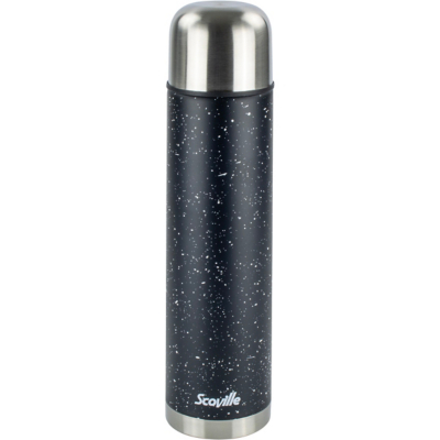 Scoville Unisex Black Neverleak Insulated Flask 1L Large