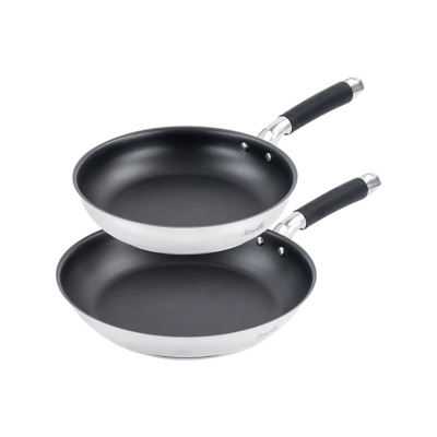 George Scoville Steellux 2 Piece Frying Pan Set
