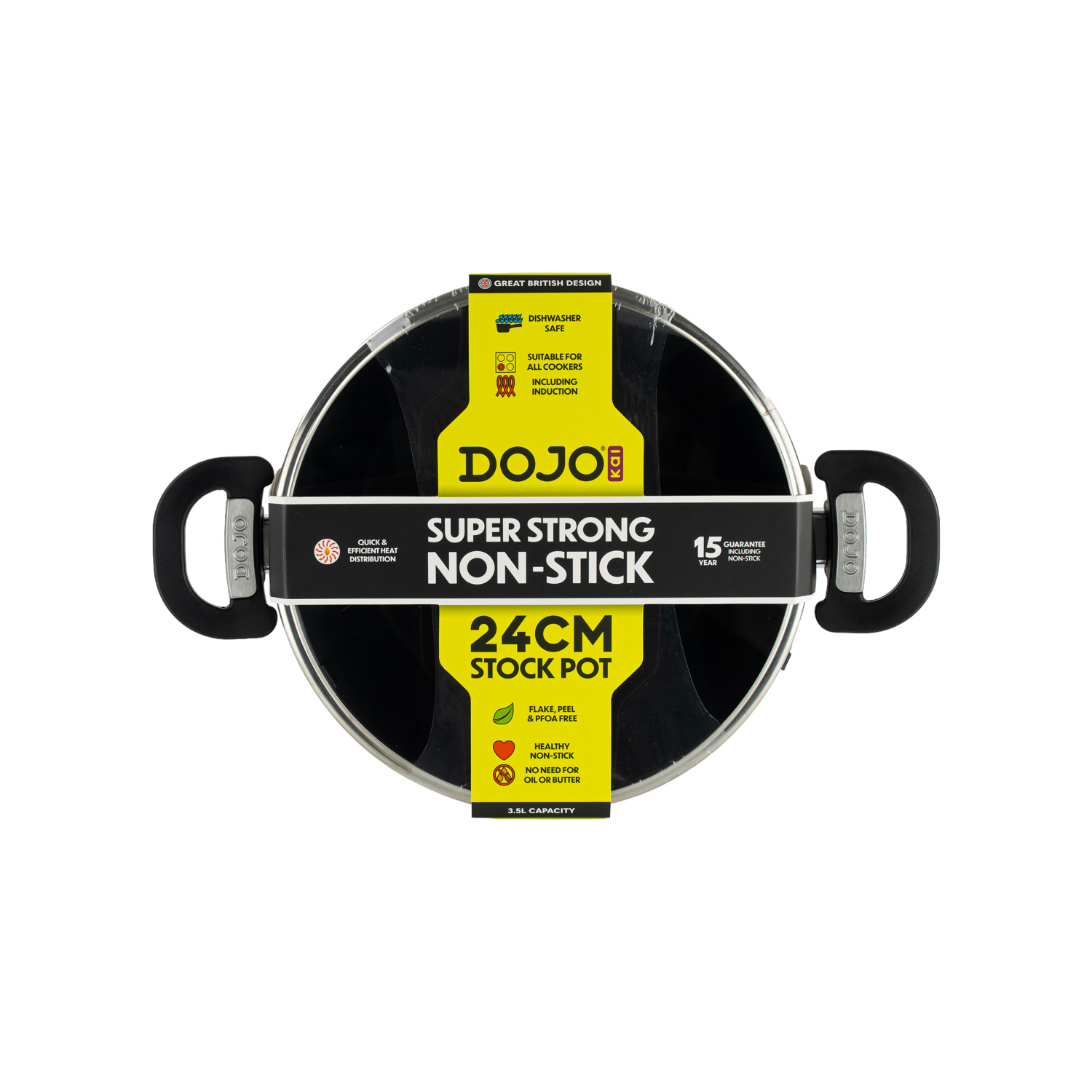 George Dojo Kai 24Cm Stock Pot & Lid