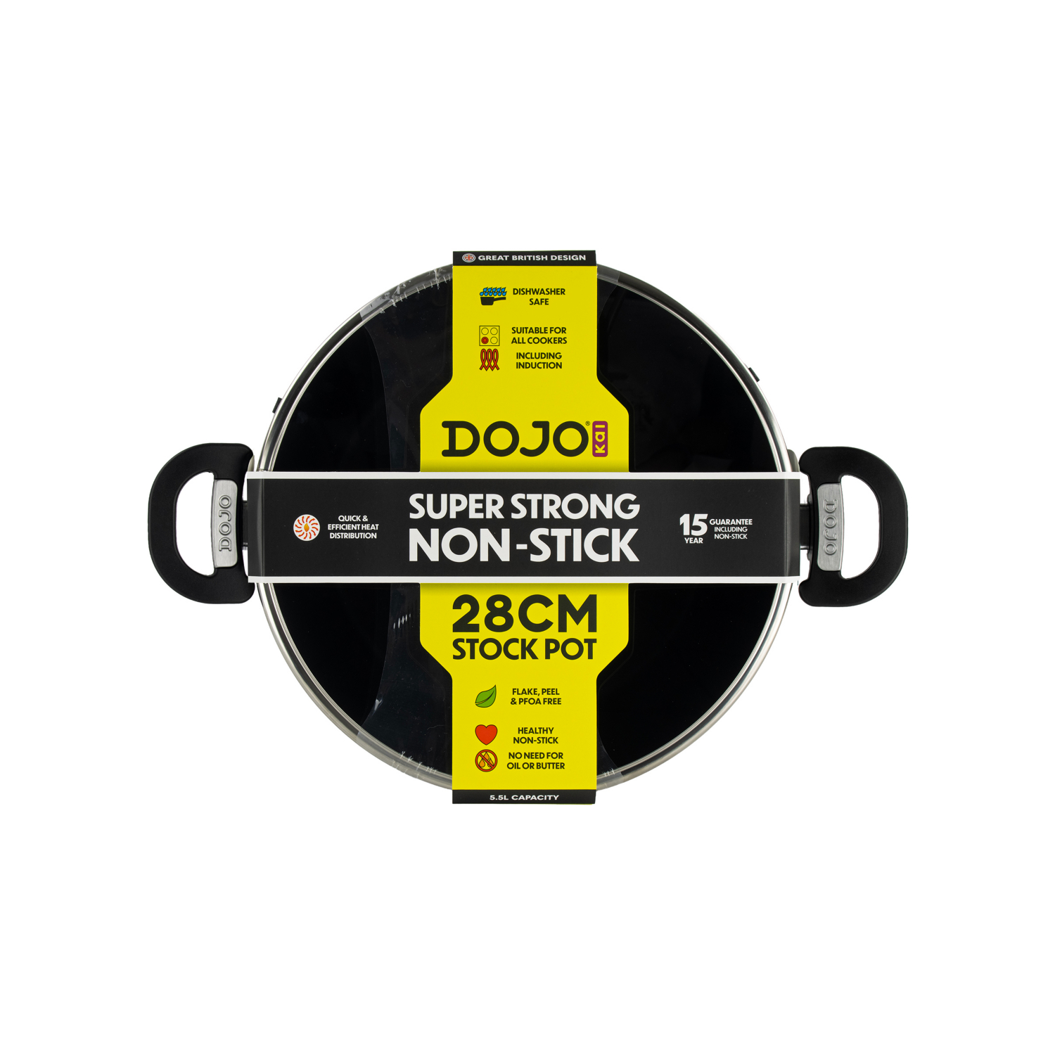George Dojo Kai 28Cm Stock Pot & Lid