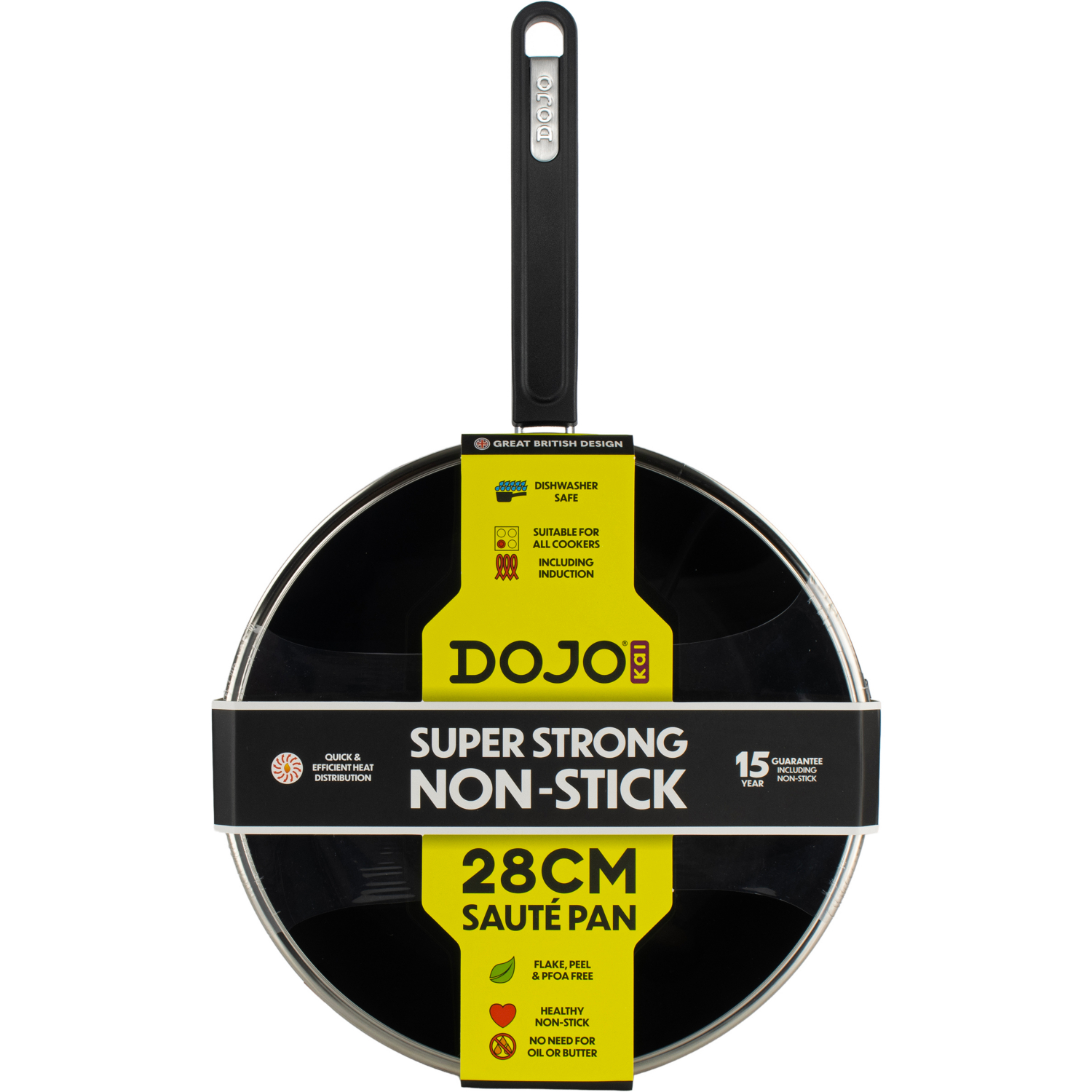 George Dojo Kai 28Cm Saute Pan & Lid