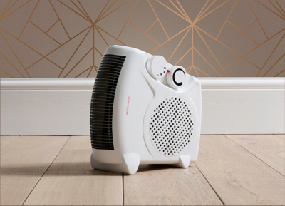 Fine Elements 2000W Flat Fan Heater Home at ASDA
