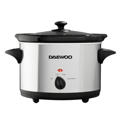 Daewoo 3.5 Litre Slow Cooker 210W Efficient Dishwasher Safe 120709