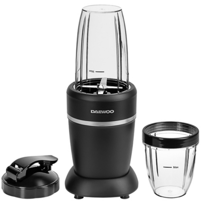 Daewoo 1000W 'Ultra Blend' Smoothie Maker Blender Machine 600ml Travel Cup in Black