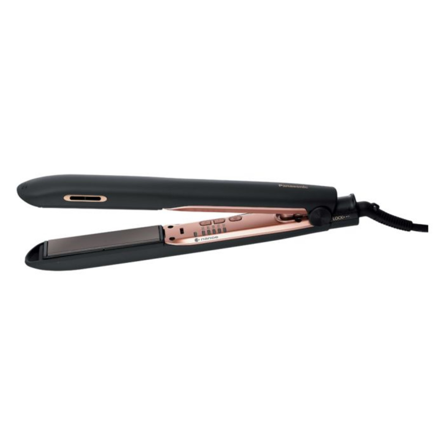 Panasonic Black Eh-Hs99 Nanoe Ceramic Hair Straightener With Temperature Control In - Image 11