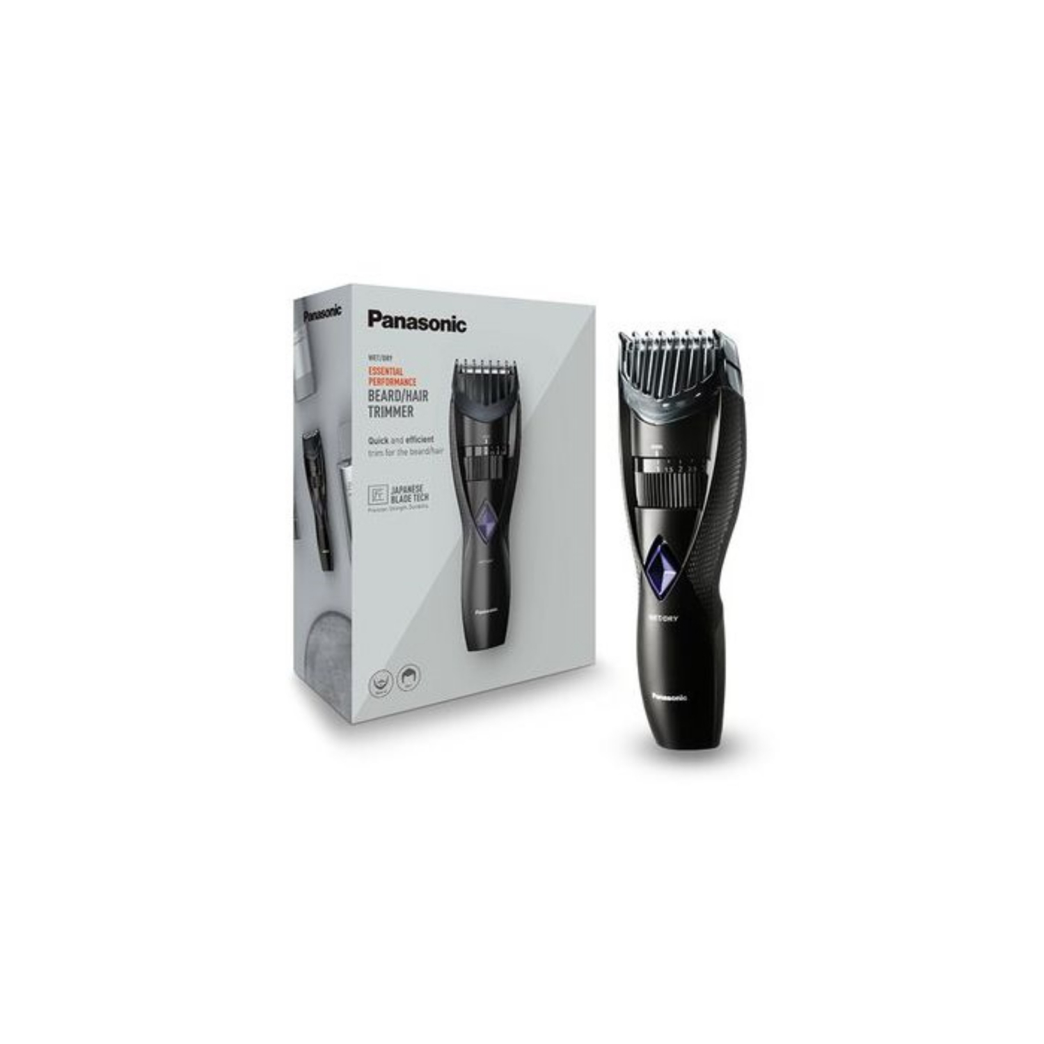 Panasonic Black Wet & Dry Electric Beard And Hair Trimmer