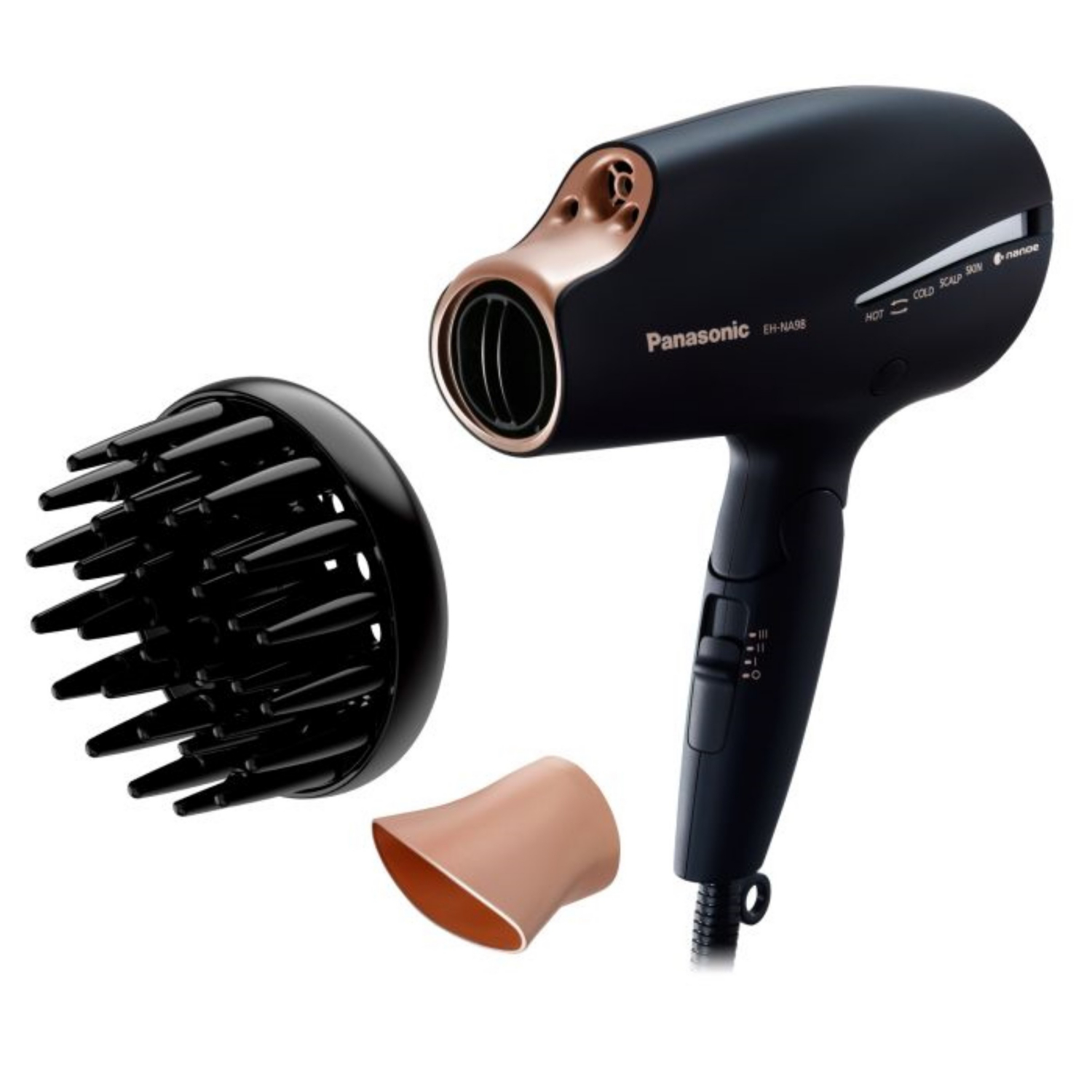 Panasonic Black Eh-Na9j Nanoe Hair Care Series Dryer