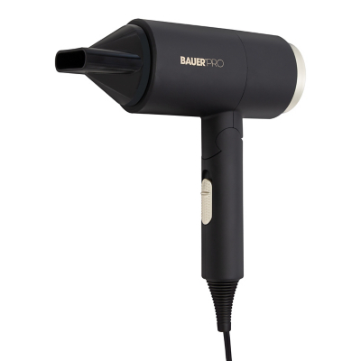 George Bauer 2200W Ionic Hair Dryer With Nozzle - Black