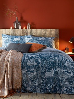 Furn Winter Woods Animal Duvet Cover Set Home at ASDA