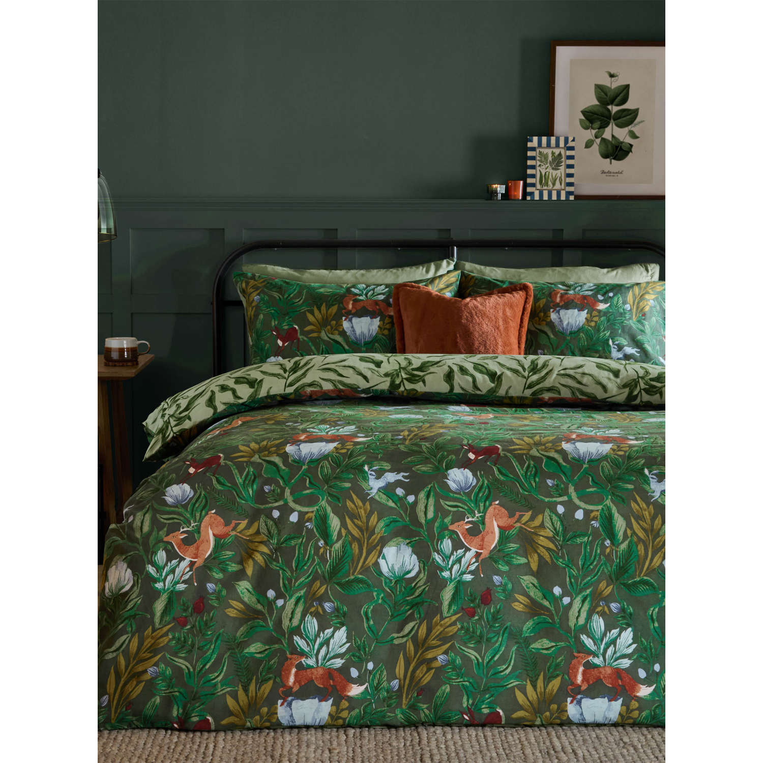 George Green Furn Into The Woods Reversible Duvet Set - Image 6