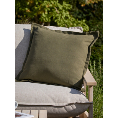 Yard Holmfirth Canvas Outdoor Cushion Green Lichen