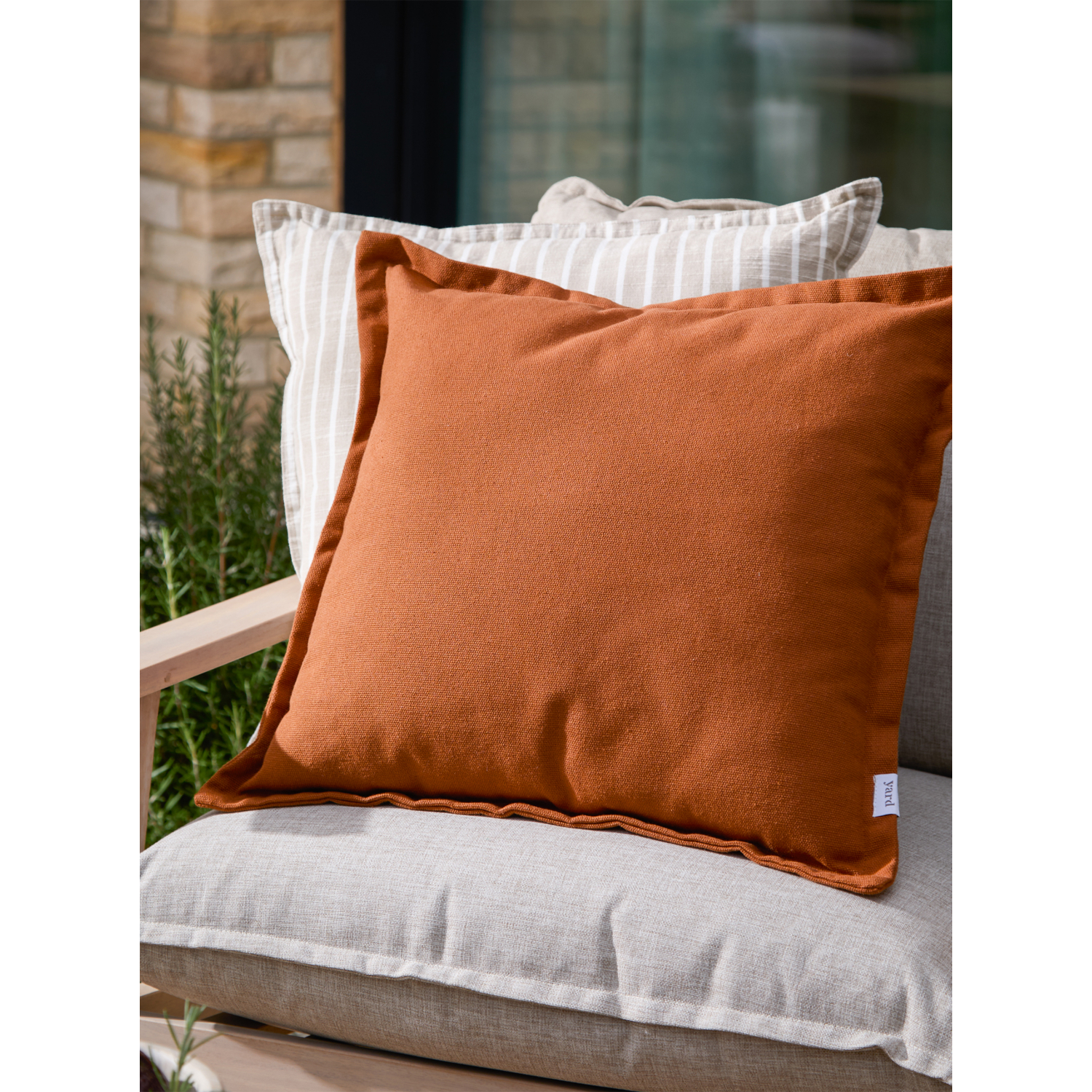 George Brown Yard Holmfirth Canvas Outdoor Cushion