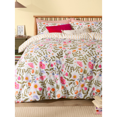 furn Summer Solstice Reversible Duvet Set Super King, Multi