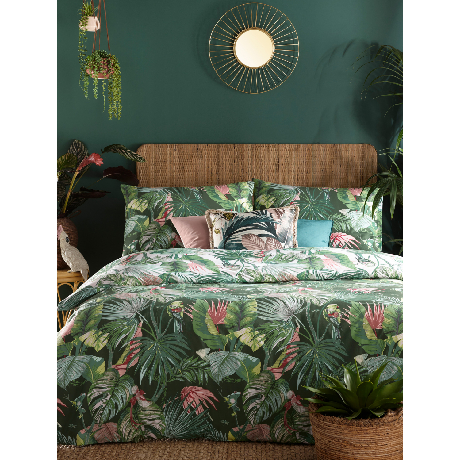 George Green Furn Amazonia Rainforest Duvet Cover Set
