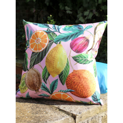 Evans Lichfield Citrus Tropical Water & UV Resistant Outdoor Cushion