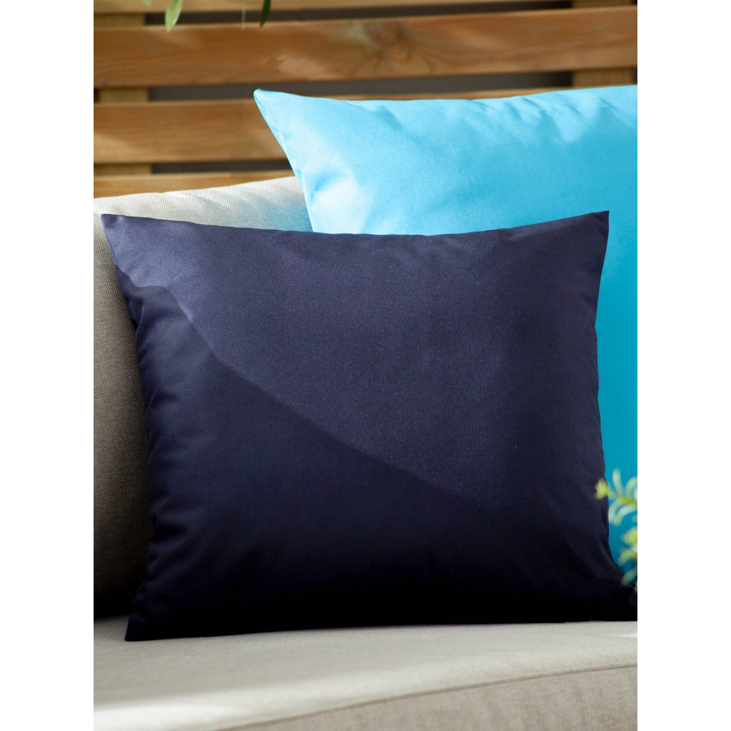 George Navy Furn Wrap Outdoor Cushion