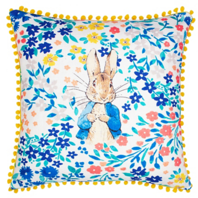 Peter Rabbit™ Florelli 100 Cotton Polyester Filled Cushion Home