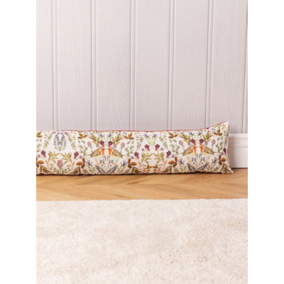 Evans Lichfield Mirrored Robin Polyester Filled Draught Excluder Sunset