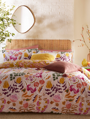 Furn Protea Floral Duvet Cover Set Home at ASDA